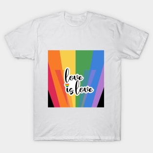 Love is Love celebrating Pride month T-Shirt